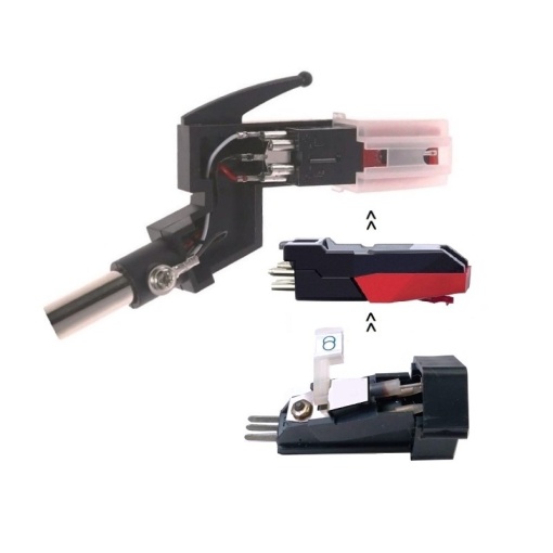 Kit doza piezo pick-up rusesc stereo GZKU-631R / ГЗКУ-631Р