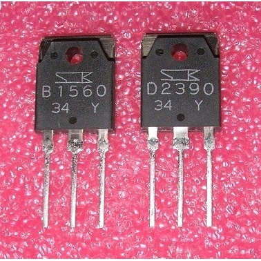 2SB1560 // 2SD2390 Sanken