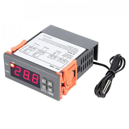 Termostat cu sonda si display STC1000