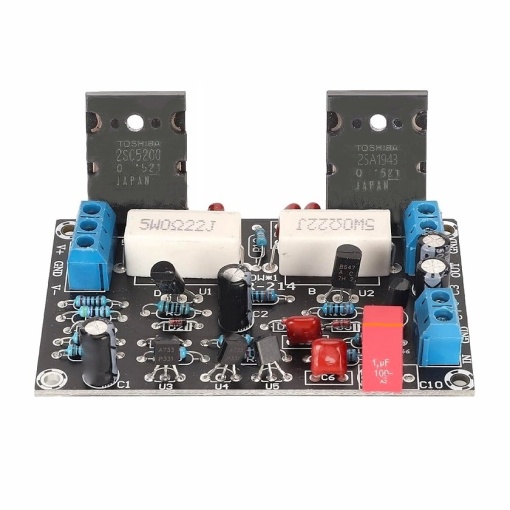2SA1943 // 2SC5200 - 100W Power Amplifier Board