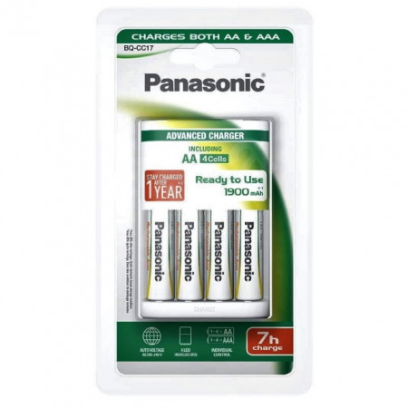 Incarcator R3 / R6 + 4x 1900mAh Panasonic