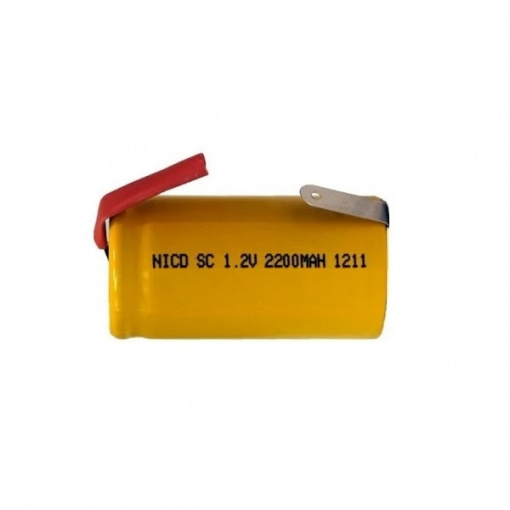 Acumulator 1,2V 2200mAh NiCd terminale