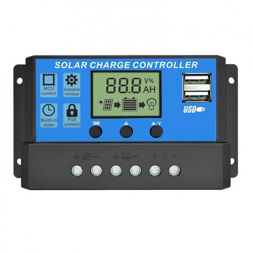 Controller Panou Solar MPPT 12-24V/30A