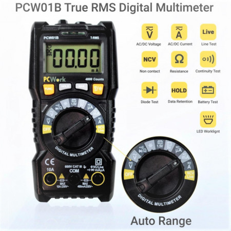 Multimetru PCW01B PCWork®