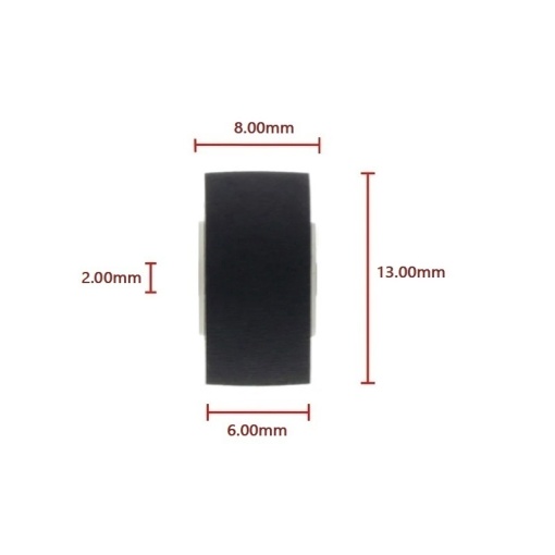 Rola presoare 13mm x 6mm x 2mm Sharp
