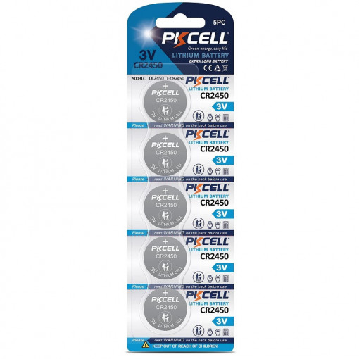CR2450 Lithium Pkcell
