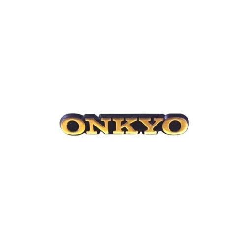Emblema / Sigla logo ONKYO Gold
