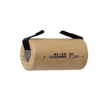 Acumulator 1,2V 1500mAh NiCd terminale