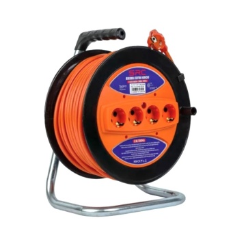 Tambur cu cablu prelungitor 4 prize 3,3kW - 50M