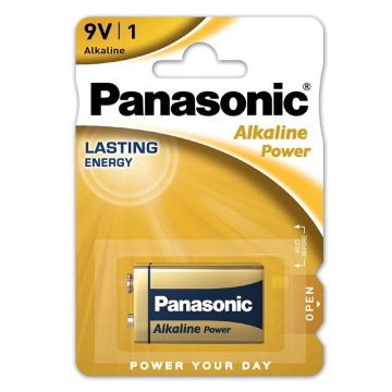 Baterie alcalina 9V Panasonic