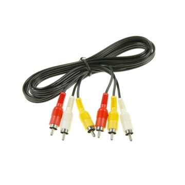 Cablu audio-video 3 RCA - 3 RCA tata - 2M
