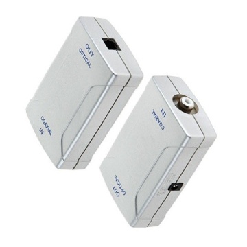 Convertor Digital Coaxial RCA la Optic Toslink