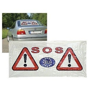 Folie auto S.O.S.