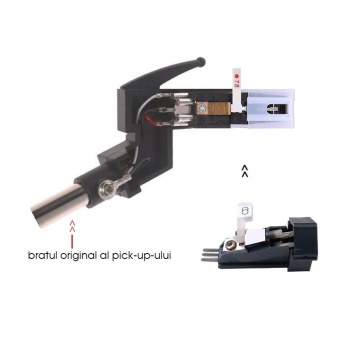 Kit doza piezo pick-up rusesc stereo GZKU-631R / ГЗКУ-631Р