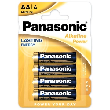 Baterie Alcalina 1,5V AA LR6 Panasonic