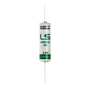 Baterie cu terminale 3,6V 2600mAh 14500 Saft