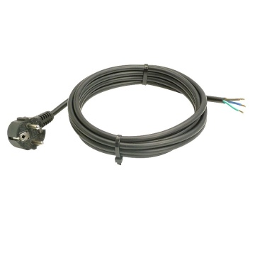 Cablu alimentare cu stecher Schuko 250V 16A 2,5m