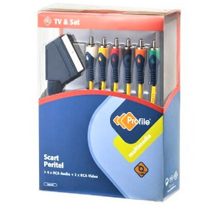Cablu SCART - 6x RCA - Img 2