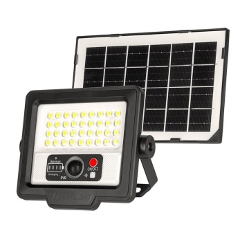 Lampa solara LED COB / 3W (60W) cu senzori t-cda si acumulator