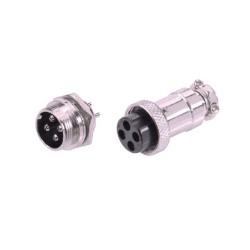 Mufa GX16-4 / NC4 (XLR4) 80V/15A mama / tata 4 pini