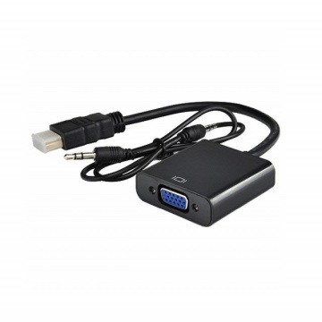 Cablu adaptor HDMI tata la VGA mama + audio