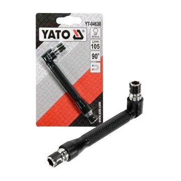 Cheie / Prelungitor pt biti cap hexagonal 1/4" / 90⁰ - Img 1