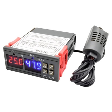 Termostat cu higrometru STC3028