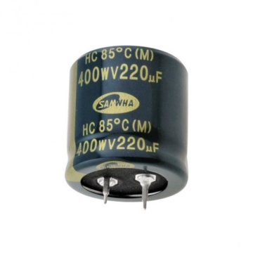 220uF/450V Samwha Snap