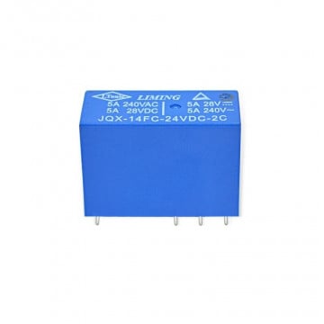 Releu JQX-14FC-24VDC-2C 24V 240V/5A - Img 1