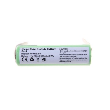Acumulator LR06 cu terminale 1,2V 2500mAh - Braun / Philips
