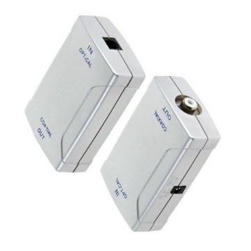 Convertor Digital Optic Toslink la Coaxial RCA