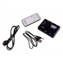 HDMI Switch 3 intrari cu telecomanda - Img 1