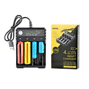 Incarcator Li-ion 18650 4x 1000mA - Img 1