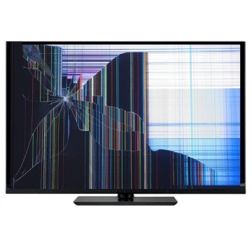 LCD / LED TV HD/UHD cu display defect / fisurat