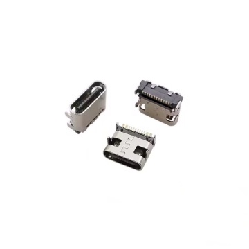 Mufa / Conector USB tip C 2.0 mama 16 pini - Img 2