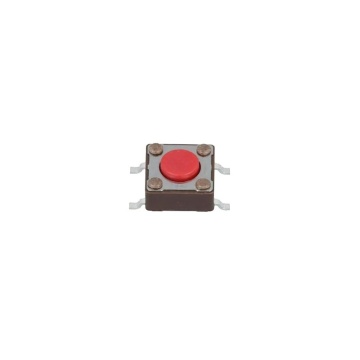 Tact switch / push key 6,2x6,2x4mm SMD