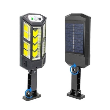 Lampa solara 124 LED COB / 5W (180W) cu senzori t-cda si acumulator - Img 2