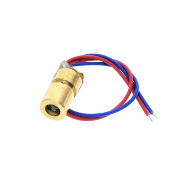 Modul Laser 5V 7mW 650nm
