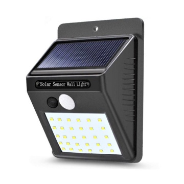Lampa solara 30 LED cu senzor si acumulator