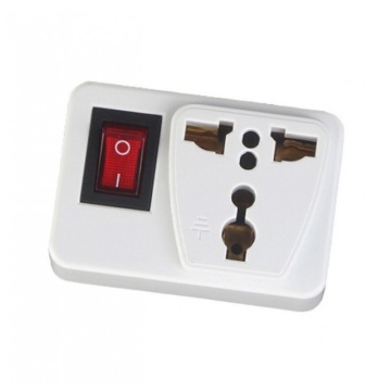 UK/USA-Euro Adaptor + Switch
