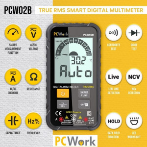 Multimetru PCW02B PCWork® - Img 2