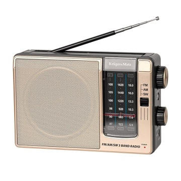 Radio Portabil AM/FM/SW - Krüger KM0830