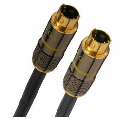 Cablu S-Video 4 pini Premium Gold 1,5m - Img 2