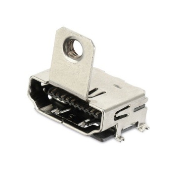 Mufa HDMI Socket 90° SMD