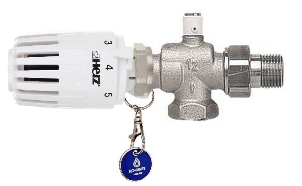 RT-122952出品ページ Set termostatic Herz format din robinet termostatic cu aerisitor