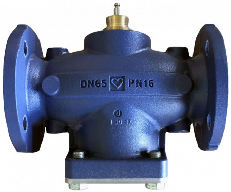 Vana cu 2 cai Herz cu flanse PN16, DN 15, Kvs 1,6, pentru actionare electrica, cod F 4035 11