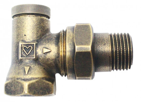 Robinet retur coltar Herz DE LUXE Vintage, 1/2", cod S372401