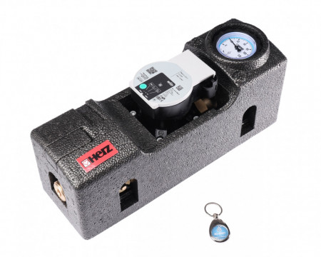 Grup de pompare HERZ-Pumpfix SOLAR Simple cu pompa Wilo, DN20, cod 1 4511 83
