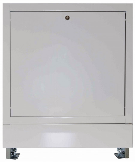 Cutie din tablă de oţel galvanizat pentru montajul distribuitoarelor Herz, lăţime 1200 mm, cod 1 9412 18