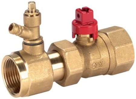 Robinet cu sferă HERZ Armaturen pentru service-ul și testarea vaselor de expansiune DN20 (3/4'') cod 1 2205 02